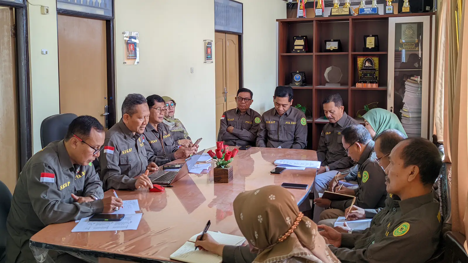 RAPAT PANITIA RAKERDA PENGADILAN TINGGI AGAMA BALI
