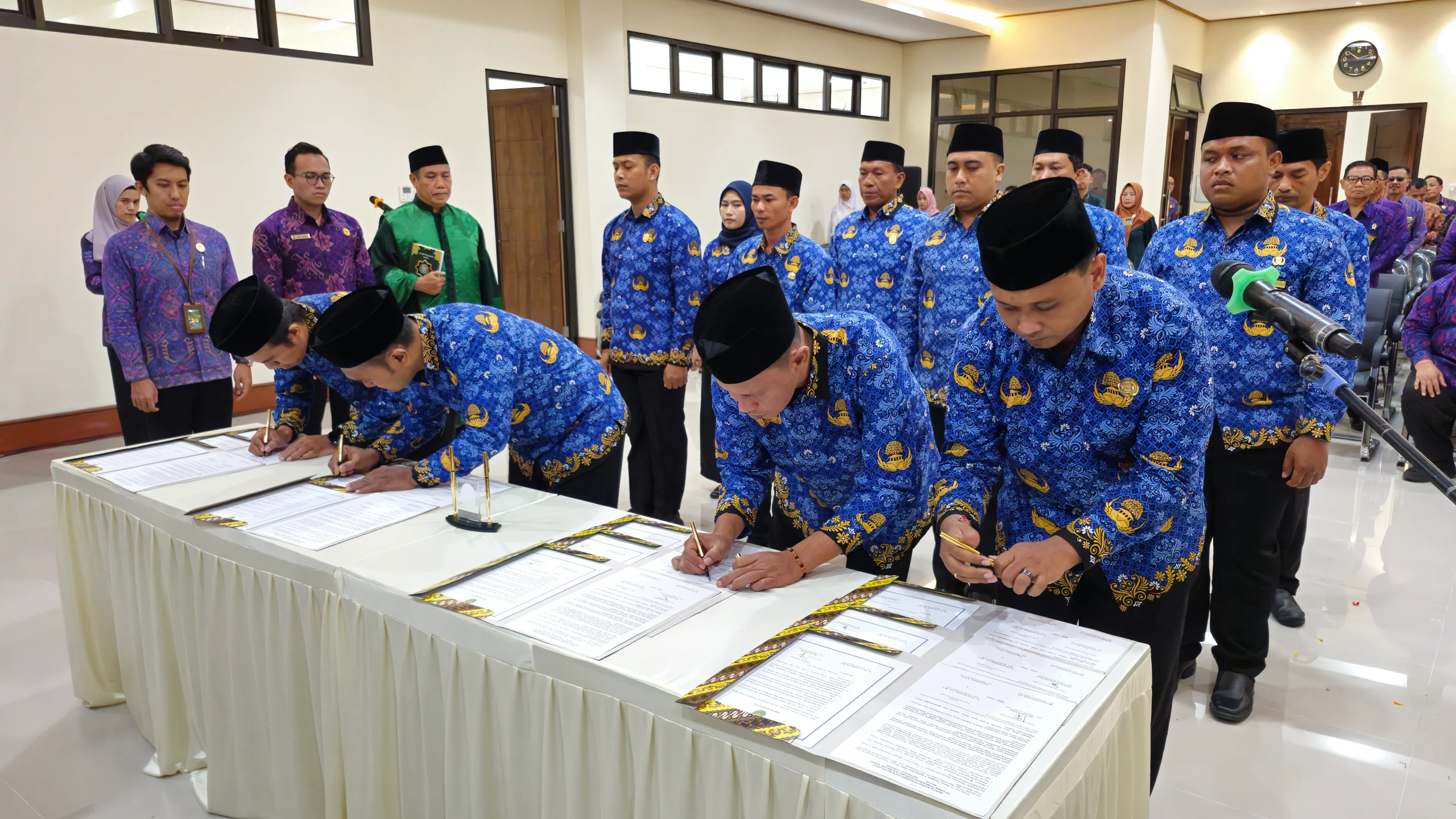 Pelantikan PPPK di Pengadilan Tinggi Agama Bali