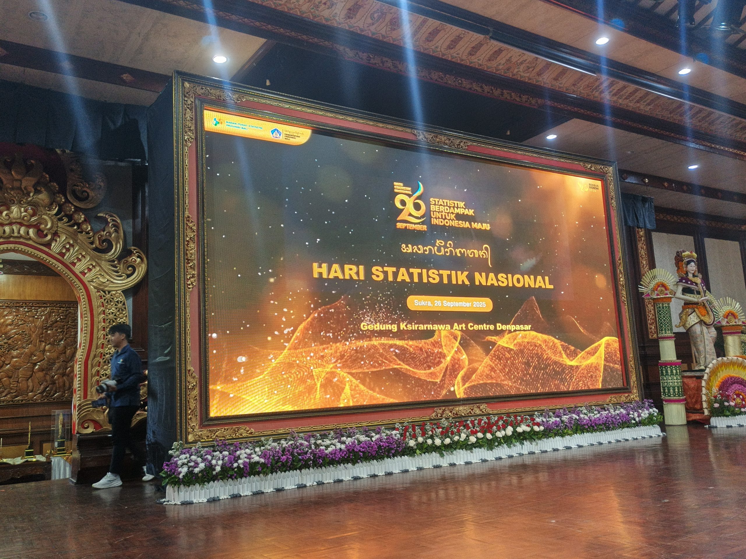 Wakil Ketua PTA Bali Hadiri Peringatan Hari Statistik Nasional Tahun 2025