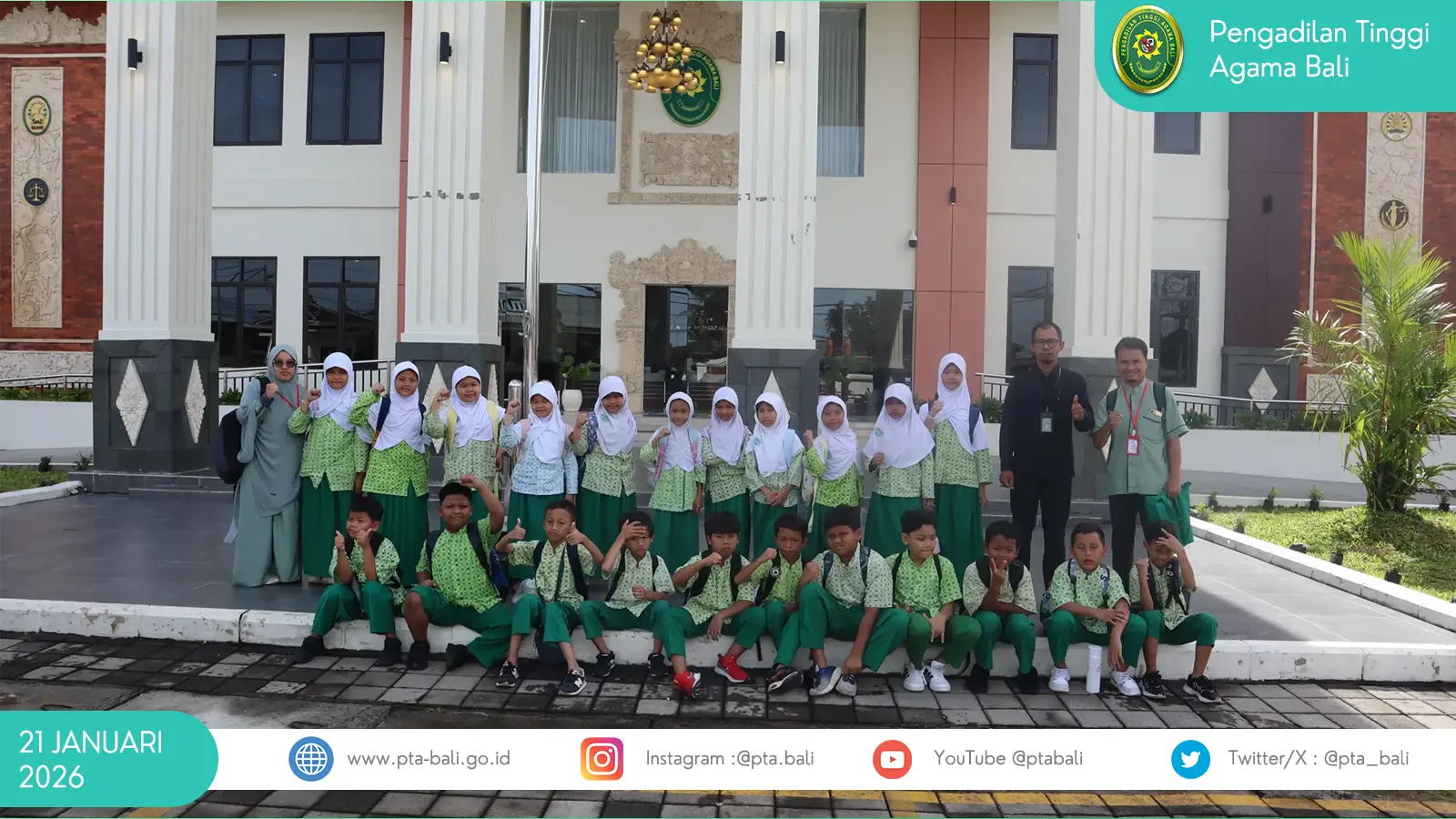 PTA Bali Terima Kunjungan Edukatif SD Anak Emas Denpasar