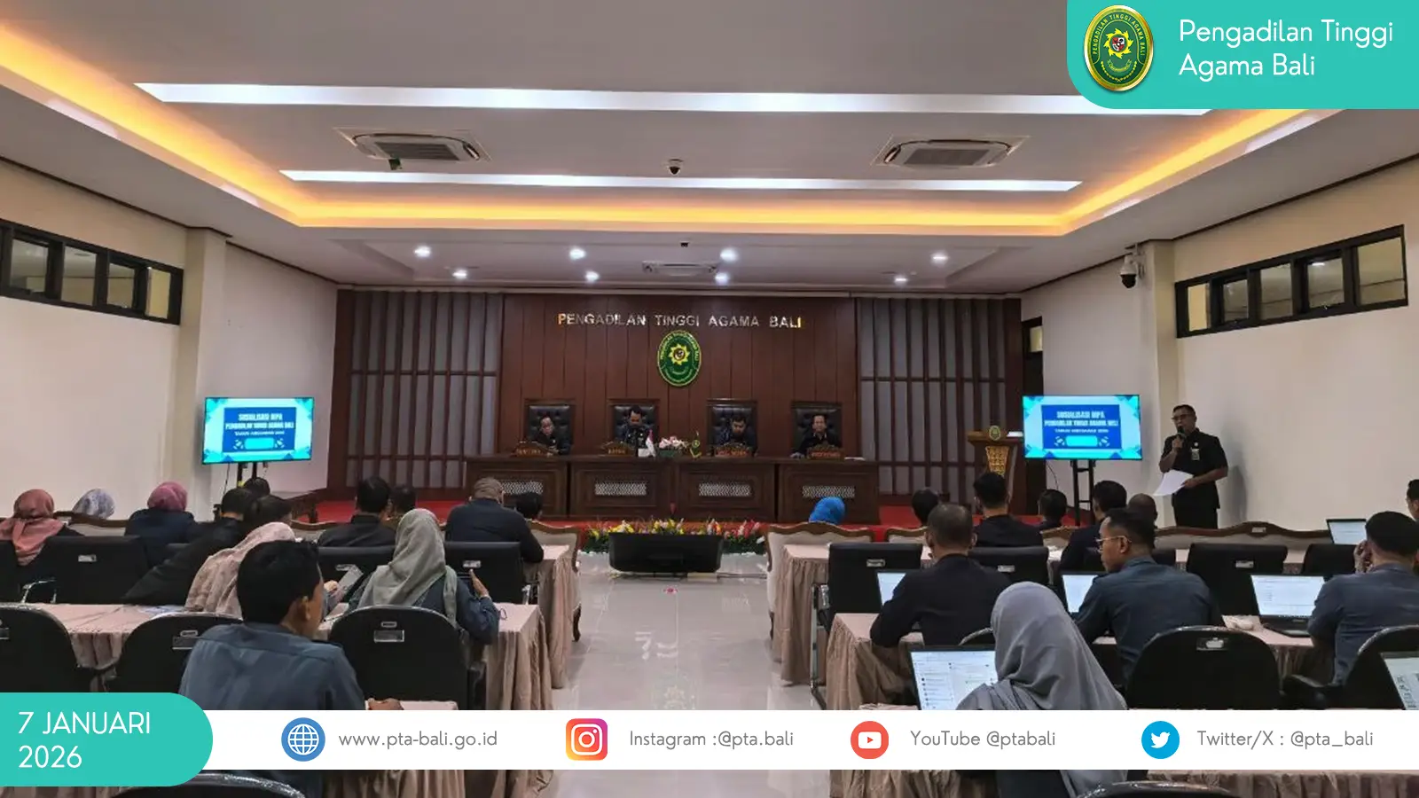 Sosialisasi Program Kerja 2026, Sosialisasi DIPA 2026, dan Penyusunan Baseline 2027