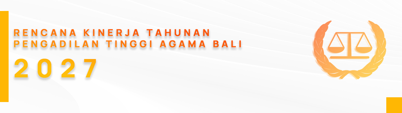 Rencana Kinerja Tahunan PTA Bali Tahun 2027