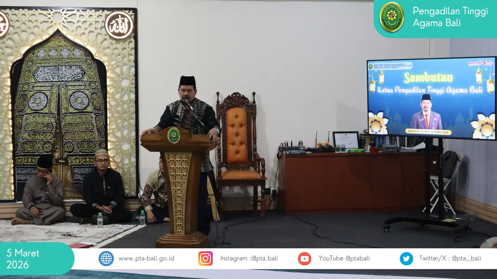 Peringatan Nuzulul Qu’ran 1447 H di PTA Bali
