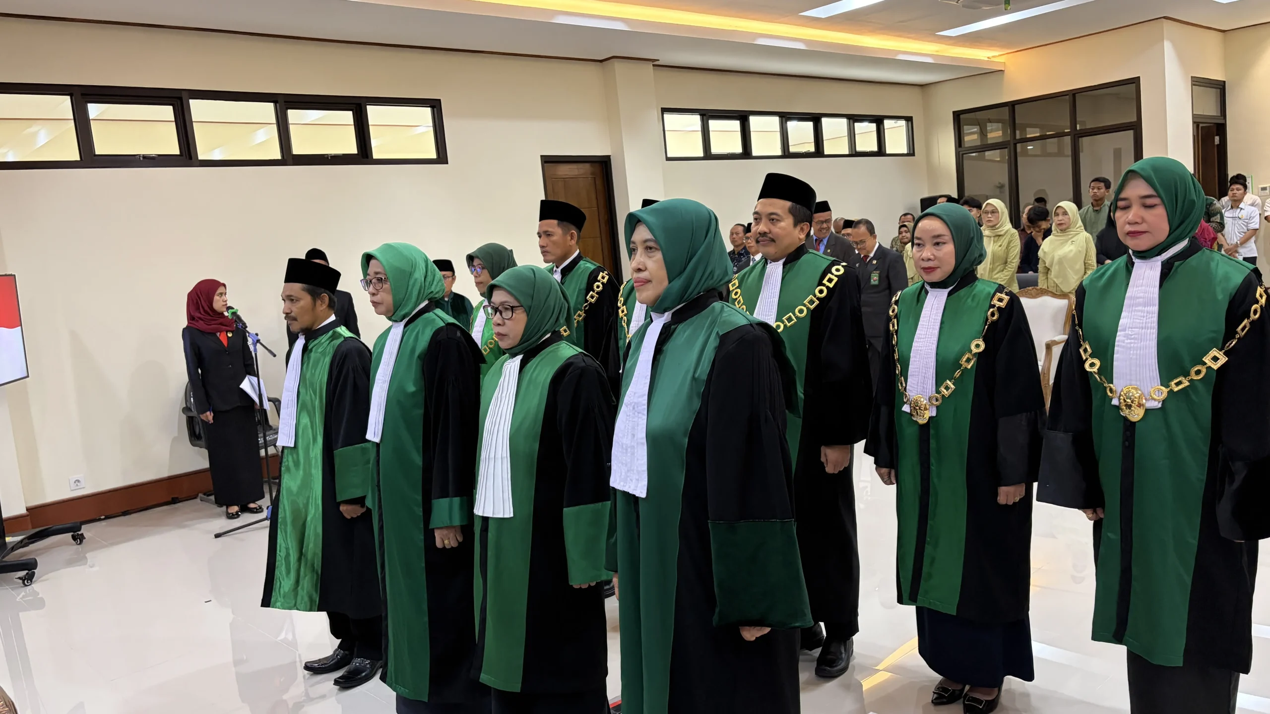 Pengambilan Sumpah Jabatan dan Pelantikan Hakim Tinggi PTA Bali serta Ketua Pengadilan Agama se-Wilayah PTA Bali